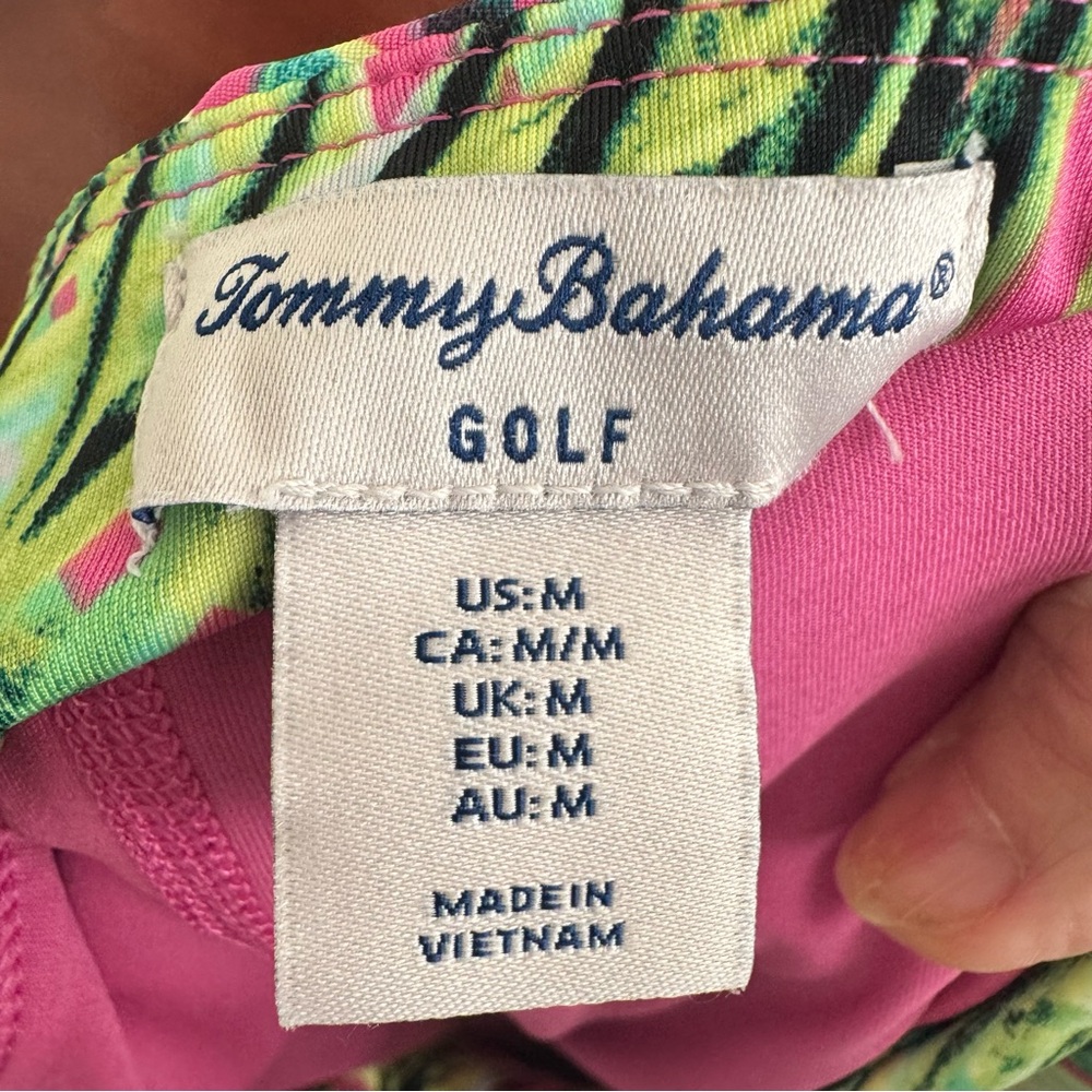 Tommy Bahama Pink and Green Golf Skirt - Picture 3 of 4